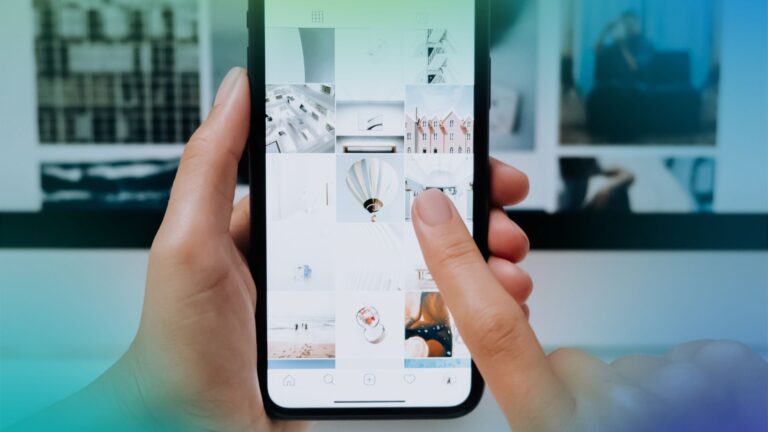 Professional visual design of an Instagram and LinkedIn management, including Stories, posts, and articles, crafted in the company’s brand style