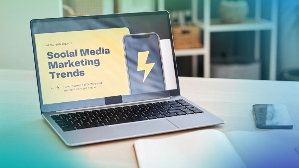 SMM. Engagement growth chart and posts on Instagram and Facebook - an example of an effective Social Media Marketing strategy